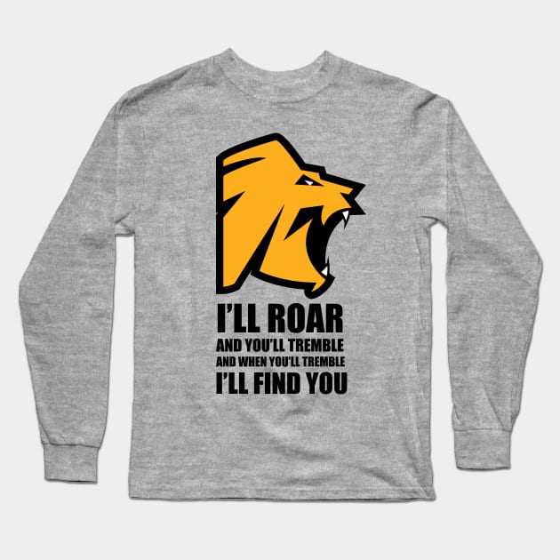 Lion R6S Long Sleeve T-Shirt by oxactzone